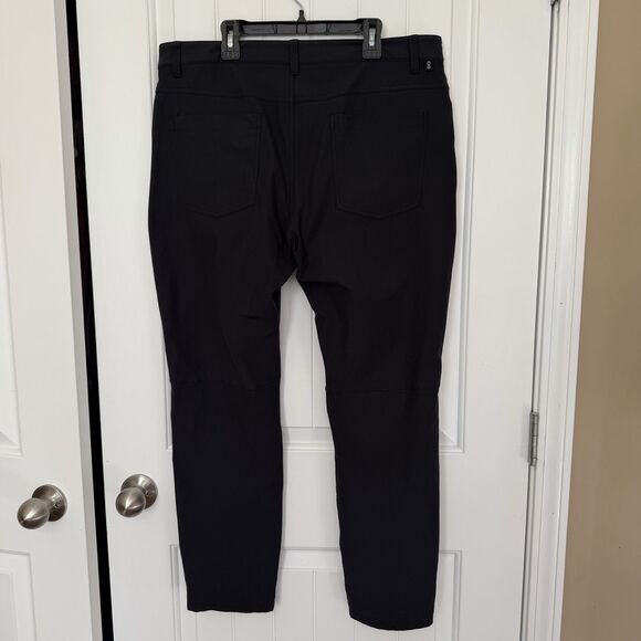 LinearFlex Golf Pants Men’s 34x28 Navy Blue Performance Straight Leg Casual Golf - Picture 7 of 10